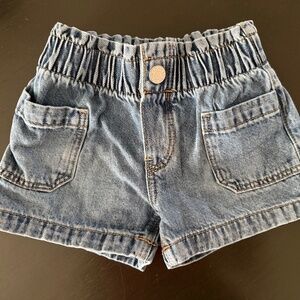 Cute Front Pocket Jean Shorts